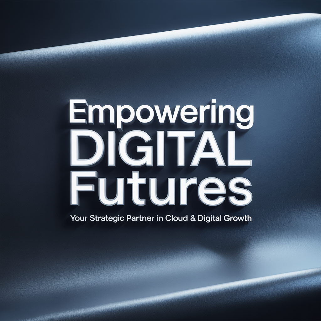 ideogram v3.0 a modern sleek background with a bold metallic 3d logo empowering digital future 0 ideogram v3.0 a modern sleek background with a bold metallic 3d logo empowering digital future 0